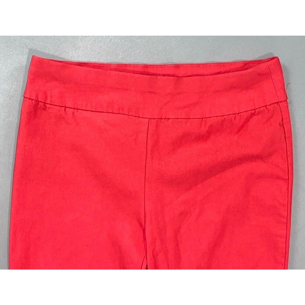 Chico's So Slimming Pull On Skinny Ankle Tech Leggings, Pants. Red, Tag 00 (2). - Picture 2 of 5